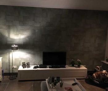 mink-schilderwerken-behang-woonlkamer